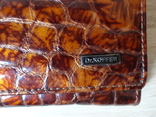 Женский кожаный кошелек Dr.Koffer (лакированный), фото №6