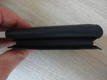 Женский кожаный кошелек HASSION (черный), фото №5