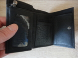 Женский кожаный кошелек HASSION (черный), photo number 8
