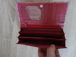 Женский кожаный кошелек Dr.Koffer (розовый замш), фото №4