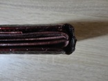 Женский кожаный кошелек HASSION (мягкий, бардовый), фото №5