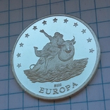 Европа , серебро 999 пробы, фото №5
