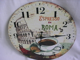 Часы  настенные Espresso in Roma, фото №3