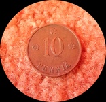 Финляндия 10 пенни 1938 г., фото №2