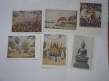 Набор открыток 1964 Искусство Бирмы. 12 шт, фото №4