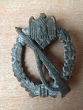 Німецький Знак нагорода піхотного штурмовика Друга світова війна Second World War, фото №9