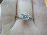 Ювелірне романтичне кольцо з церконом, numer zdjęcia 3