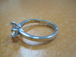 Ювелірне романтичне кольцо з церконом, фото №4