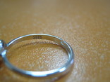 Ювелірне романтичне кольцо з церконом, фото №5