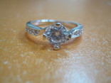 Красиве посріблене кольцо р.19, photo number 2