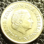 25 центів Нідерланди 1963, фото №3