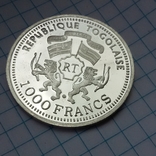 1000 Francs . Лев- 2000г., фото №3