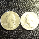 25 центів США 1983 (два різновиди), фото №2