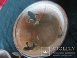 Старые стаканы Fleur-de-Lis с геральдической лилией, фото №7