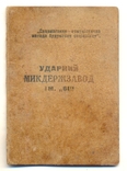 Николаев ударник Микдержзавода 1930, фото №2