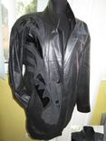 Большая стильная женская кожаная куртка VISION. Лот 177, фото №2