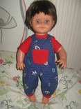 Резиновая кукла-пупс-анатомический мальчик- 40 см. без соски., фото №3