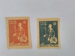 1920 Грузия две марки, фото №2