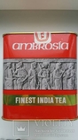 Вінтажна банка чаю Ambrosia, фото №3