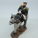 Фельдмаршал Генерал Кутузов на коне. Олово, фото №4