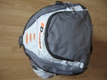 Рюкзак подростковый Olli (серо-оранжевый), фото №3