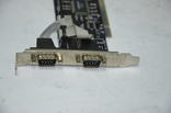 Контроллер плата расширение 2 com порта PCI - RS232 Moschip 9835, фото №4