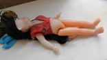 Кукла на резинках паричковая пластмасс к40, фото №5