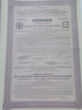 Облигация общества Ачинск-минусинской железной дороги 1914г. с купонами, photo number 3