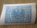 K. Deutsche Telegraphie Siegelmarke, фото №2