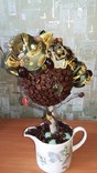 Топиарий/Кофейное дерево в стиле "Афро", фото №2