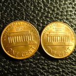 1 цент США 1986 (два різновиди), фото №3