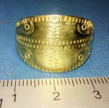 Пластинчатый перстень времён Киевской Руси 10-12 век Реплика), фото №2