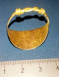 Пластинчатый перстень времён Киевской Руси 10-12 век Реплика), фото №6