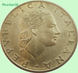 174.Италия 200 лир, 1978 год, фото №2