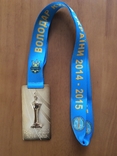 Медаль обладатель победитель кубка Украины 2014-2015 год Динамо Киев, фото №2