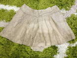 Модная юбка-шорты Stralivarius на размер S, цвета кофе с молоком., фото №2