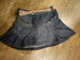 Юбка джинсовая, легкая размер XS, фото №2