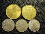 50 пеннія Фінляндія (порічниця) 5шт, всі різні, фото №3
