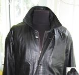 Оригинальная большая кожаная мужская куртка PETROL JACKET. Лот 159, numer zdjęcia 2