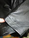 Оригинальная большая кожаная мужская куртка PETROL JACKET. Лот 159, фото №6