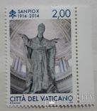 2014 Ватикан Vatican City 2.00 € євро MNH, фото №2