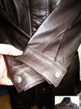 Оригинальная женская кожаная куртка Vera Pelle. Италия. Лот 211, фото №7