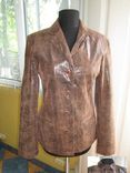 Оригинальная женская кожаная куртка JOY. Лот 214, фото №3
