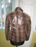 Оригинальная женская кожаная куртка JOY. Лот 214, фото №4