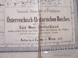 1872 карта Австро-Венгрии (Львов - Lemberg), фото №7