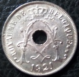 25 центів 1921 року Бельгія (французька легенда), фото №3
