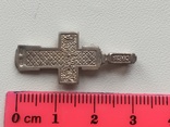 Серебряный крестик 925, фото №3