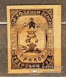 1894, Zemstvo Bezheckoj władz starostwa Zemskoj-Mail 3 kop., Lot 3094, numer zdjęcia 2