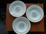 3 тарелки для борщу., фото №2
