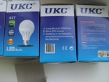 Светодиодная LED лампочка UKC E27 5W (3шт), фото №3